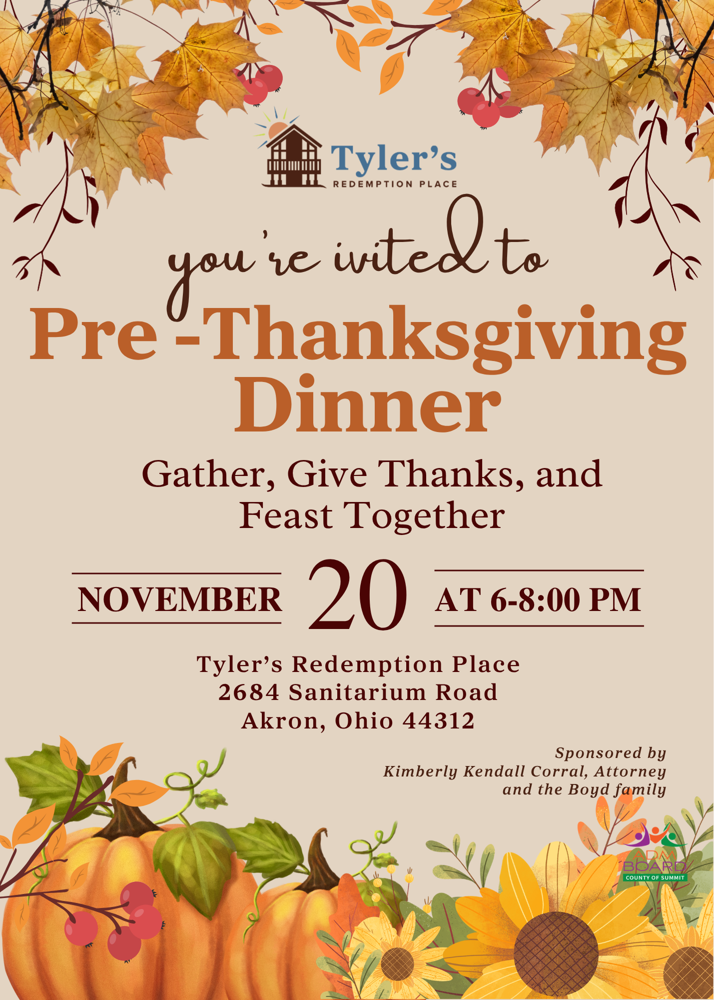 Pre Thanksgiving Dinner