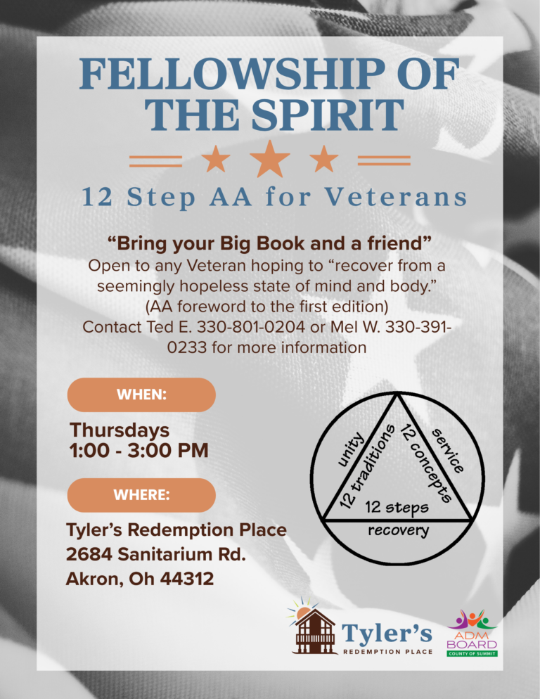 Fellowship of the Spirit | 12 Step Workshop for Veterans